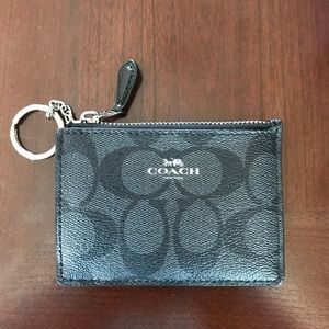 NEW Coach keychain wallet